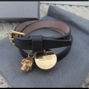 Alexander McQueen Double Wrap Bracelet